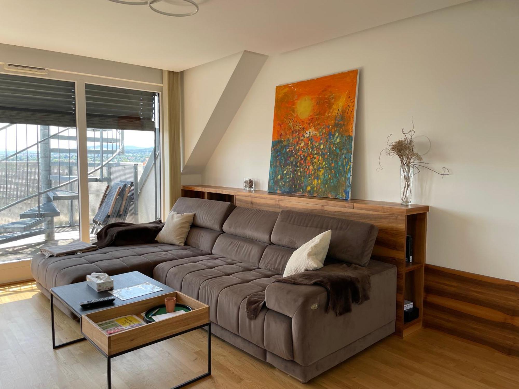 Rooftop Terrace- Panoramablick Ueber Wien Lägenhet Exteriör bild
